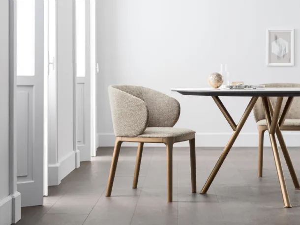 Navy chair by Novamobili