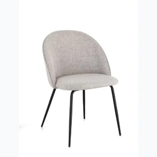 New Tanya chair in padded fabric by Bizzotto.