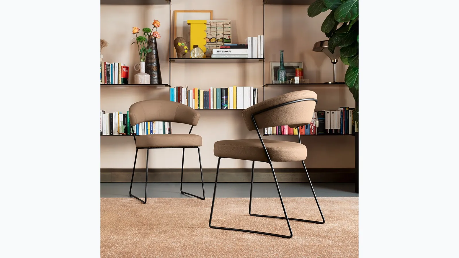 Eco-leather chair 