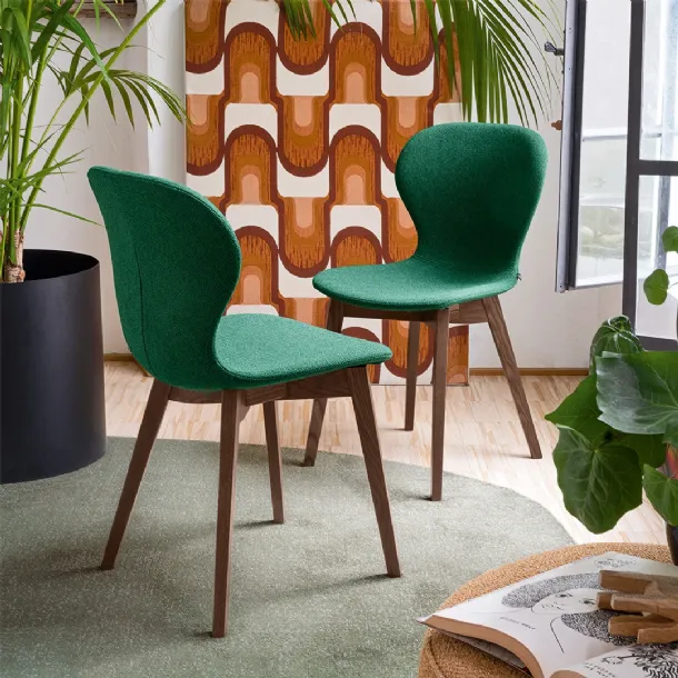 Ops! Soft fabric chair by Connubia