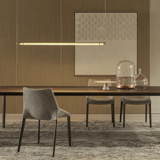 Outline fabric chair by Molteni & C