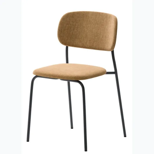 Butterfly chair in fabric with metal structure by Veneta Cucine.