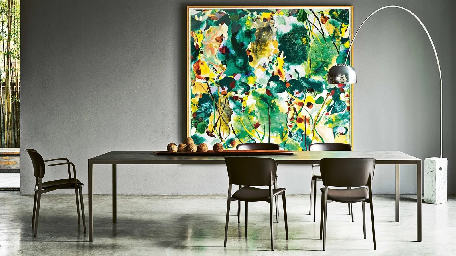 Ply stackable chair by Desalto