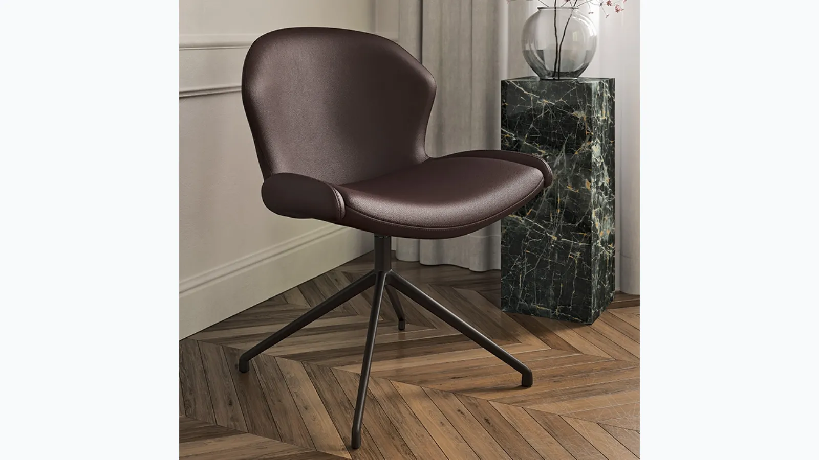 Rachel Turn swivel chair by Cattelan Italia