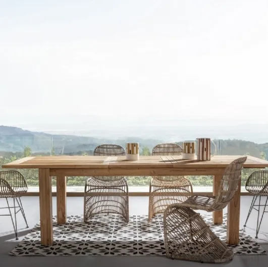 Raquel rattan chair by Bizzotto