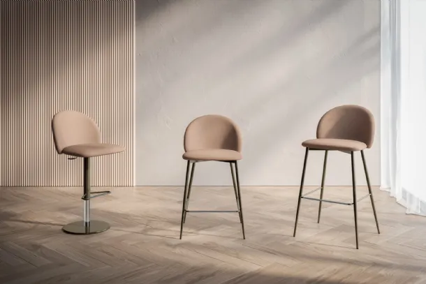Rebecca stool by Bontempi