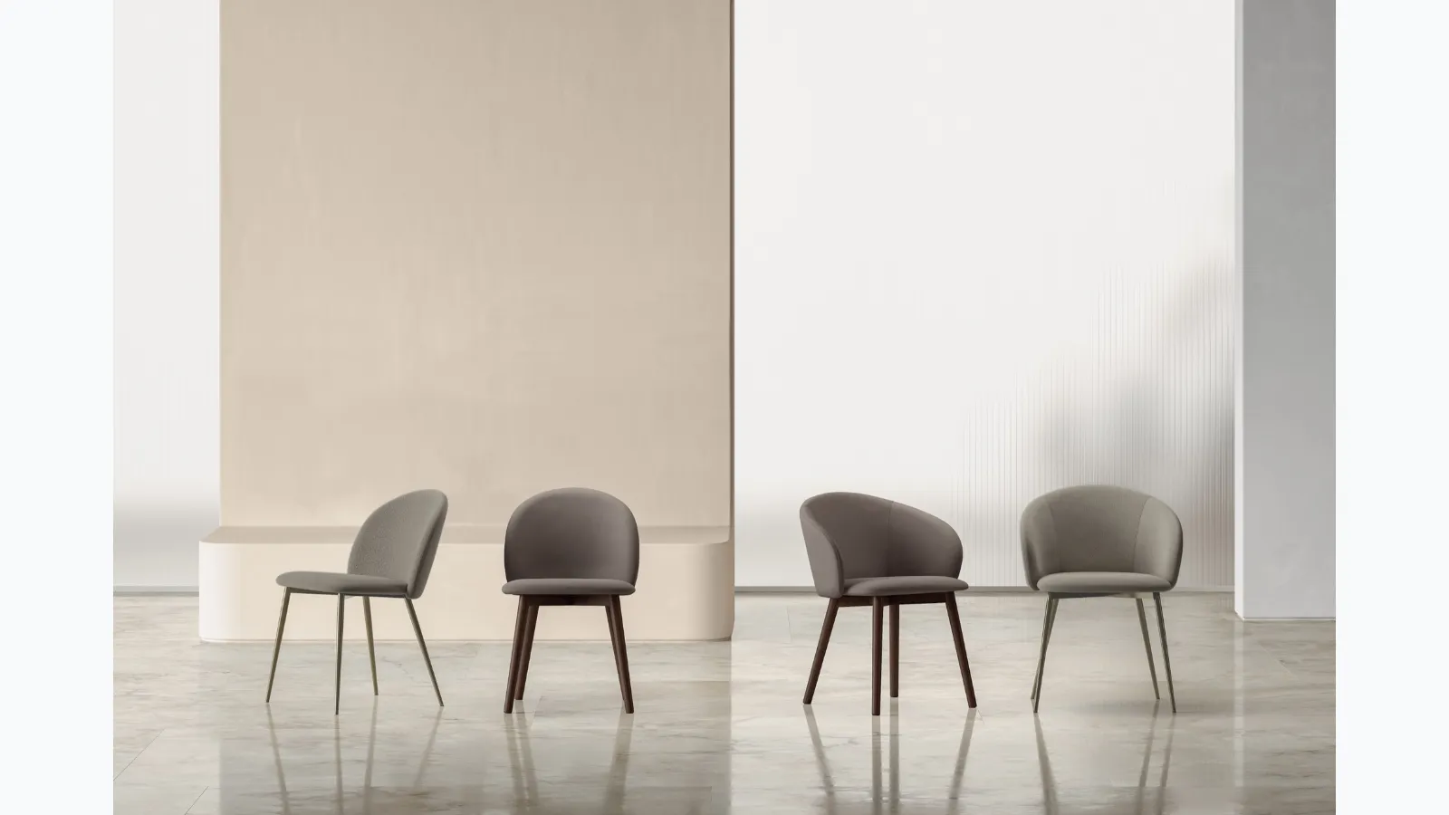 Rebecca chair by Bontempi