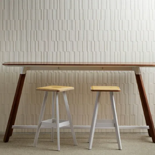 Rockwell Unscripted® Easy Stools by Knoll.