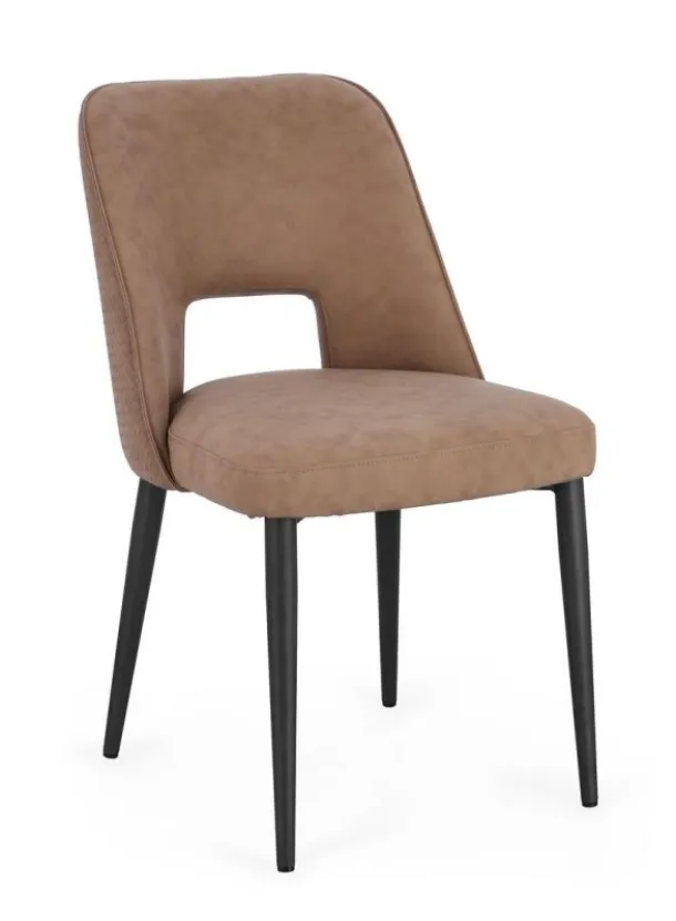 Roger chair in Bizzotto eco-leather.