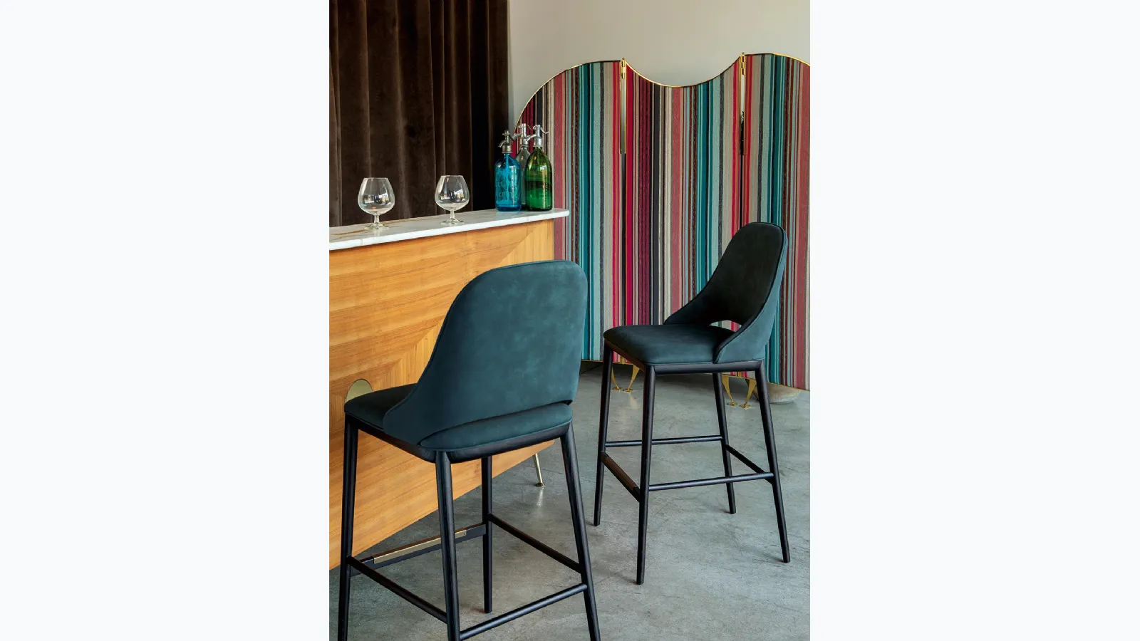 Malva stool by Tonin Casa