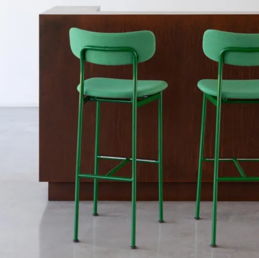 Motta stool in polypropylene by Magis