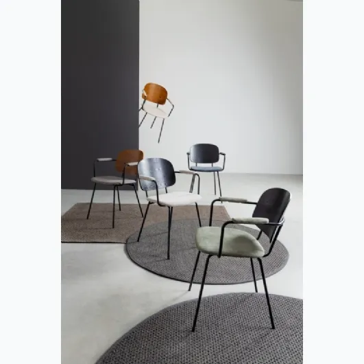 Wooden armchair Sienna by Bizzotto