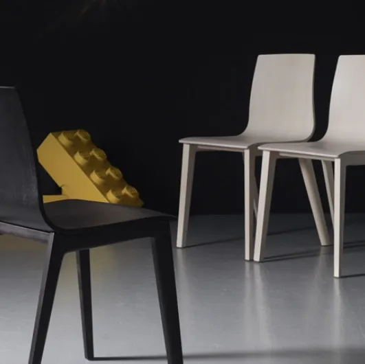 Wooden chair Smilla by Scab Design.