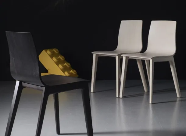 Wooden chair Smilla by Scab Design.