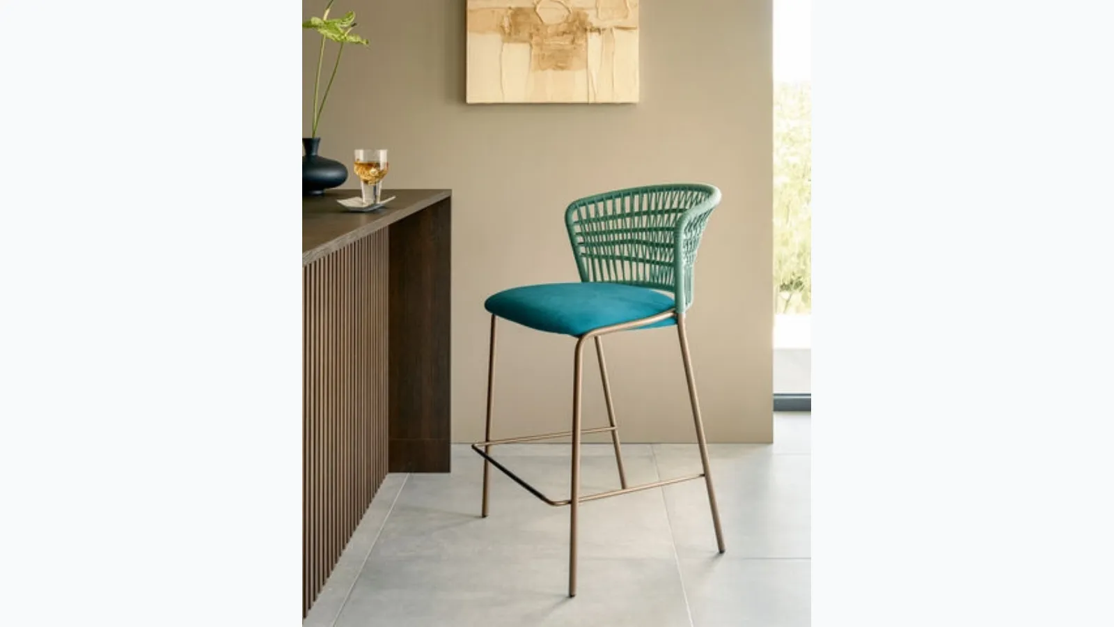 Soffio Stool by Riflessi