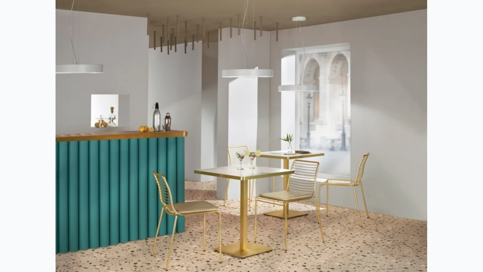 Summer metal chair by Scab Design.