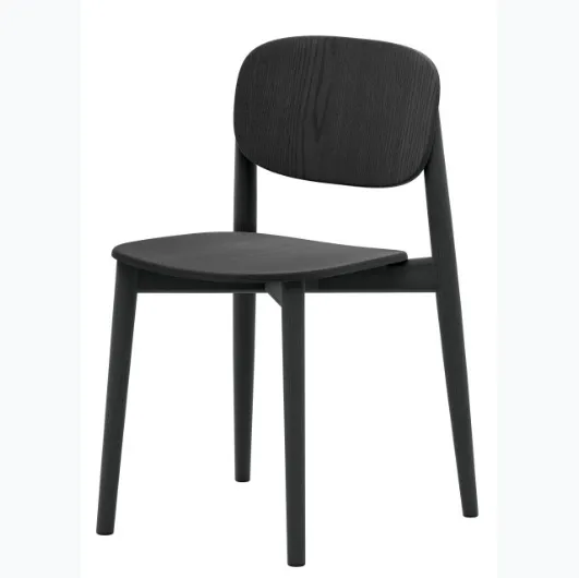 Stackable ash chair Suomi by Veneta Cucine