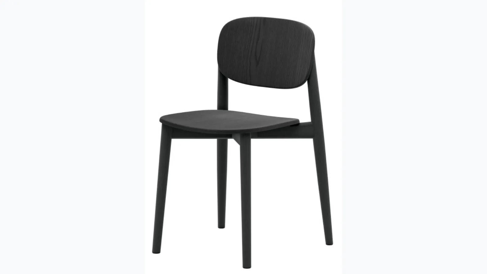 Stackable ash chair Suomi by Veneta Cucine