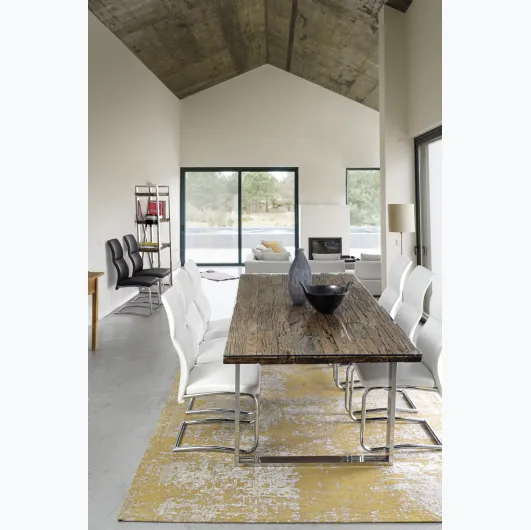Thelma eco-leather chair by Bizzotto.
