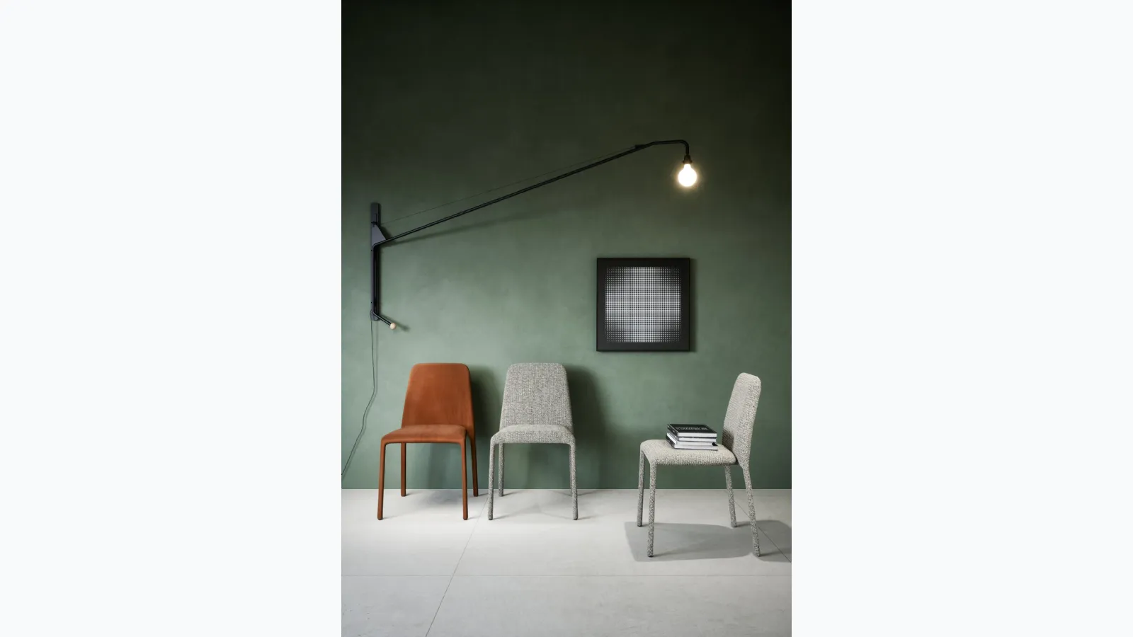 Stackable Time chair by Novamobili