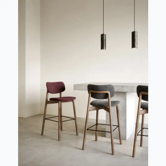 Twist stool by Novamobili