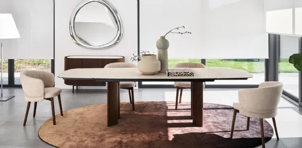 Vanilla chair in Calligaris fabric.