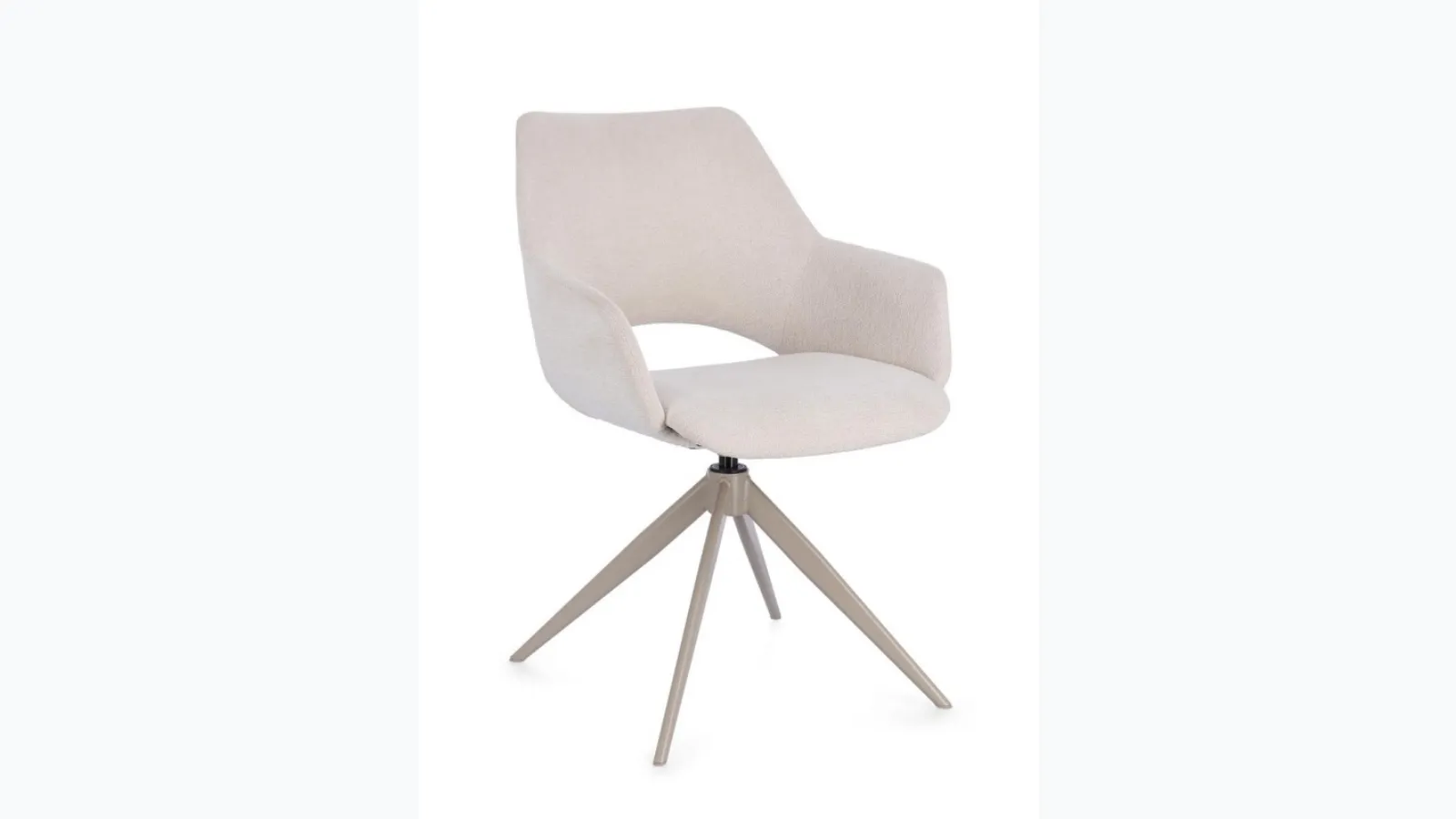 Vivian Moon chair in Bizzotto fabric.