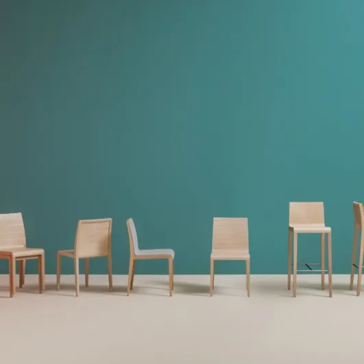 Young chair by Pedrali