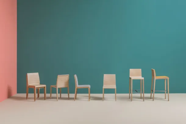 Young chair by Pedrali