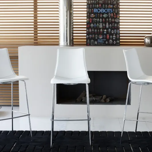 Zebra Pop stool by Scab Design