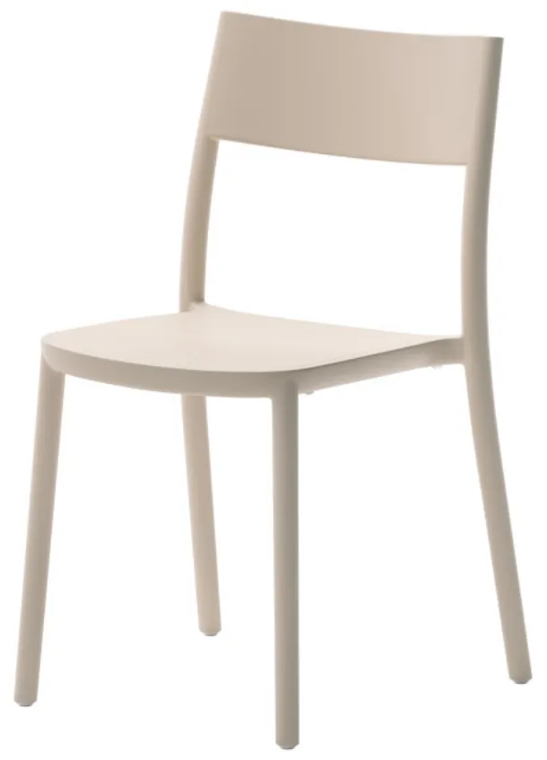 Zoe chair in technopolymer by Veneta Cucine