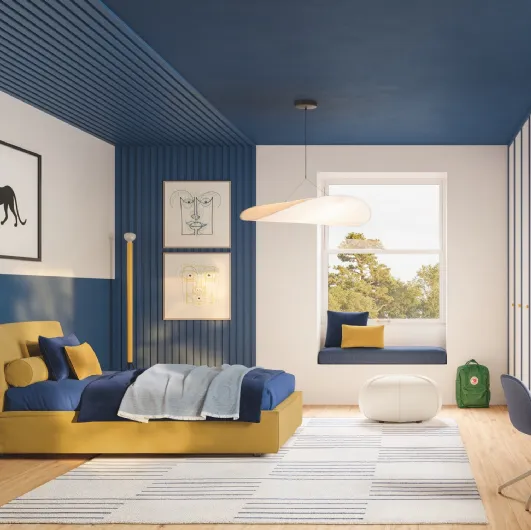 Single bed with storage box Ada by Twils