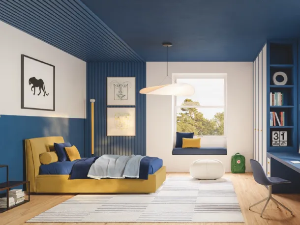 Single bed with storage box Ada by Twils