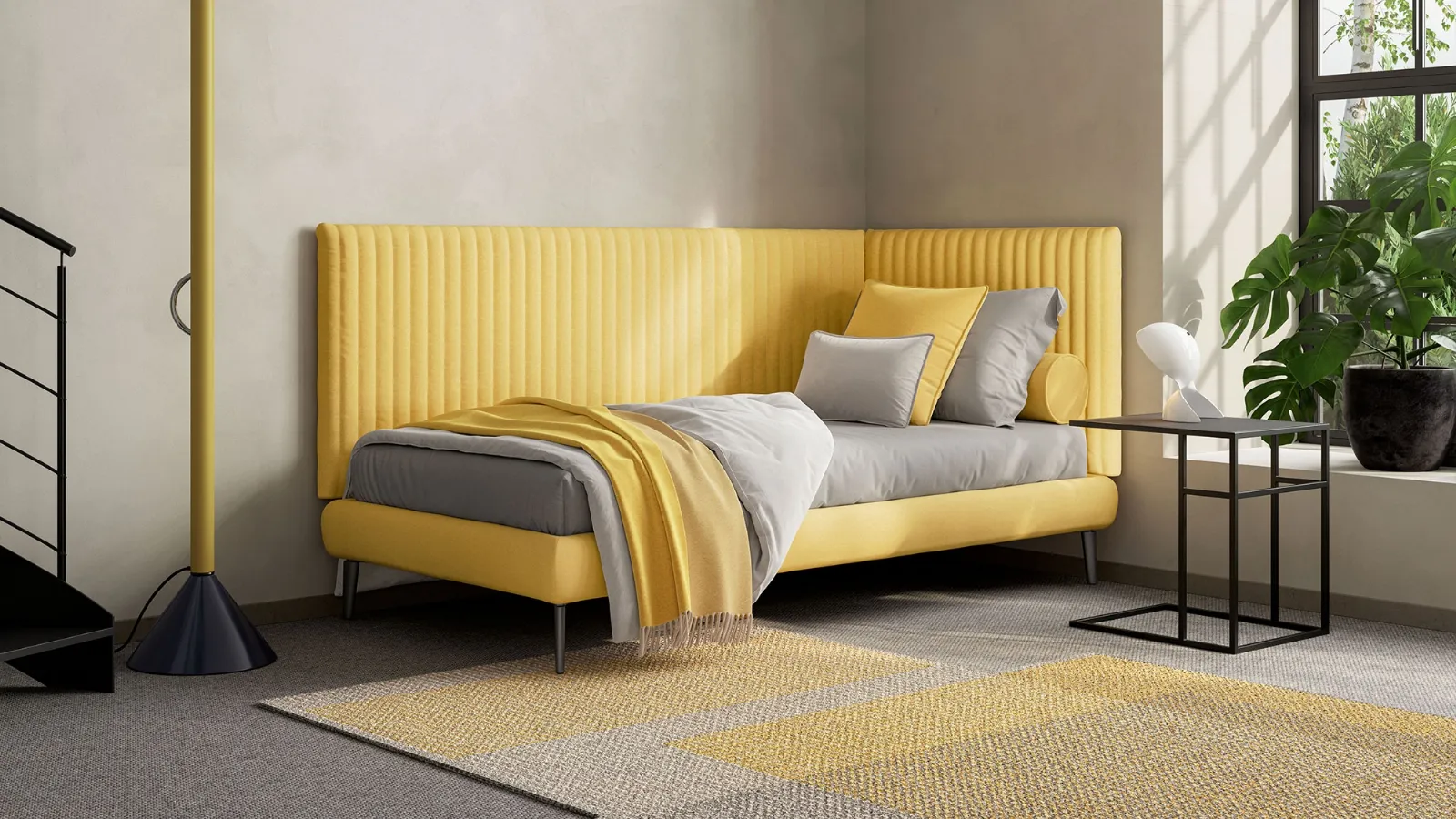 Single bed Delphine boiserie by Twils.