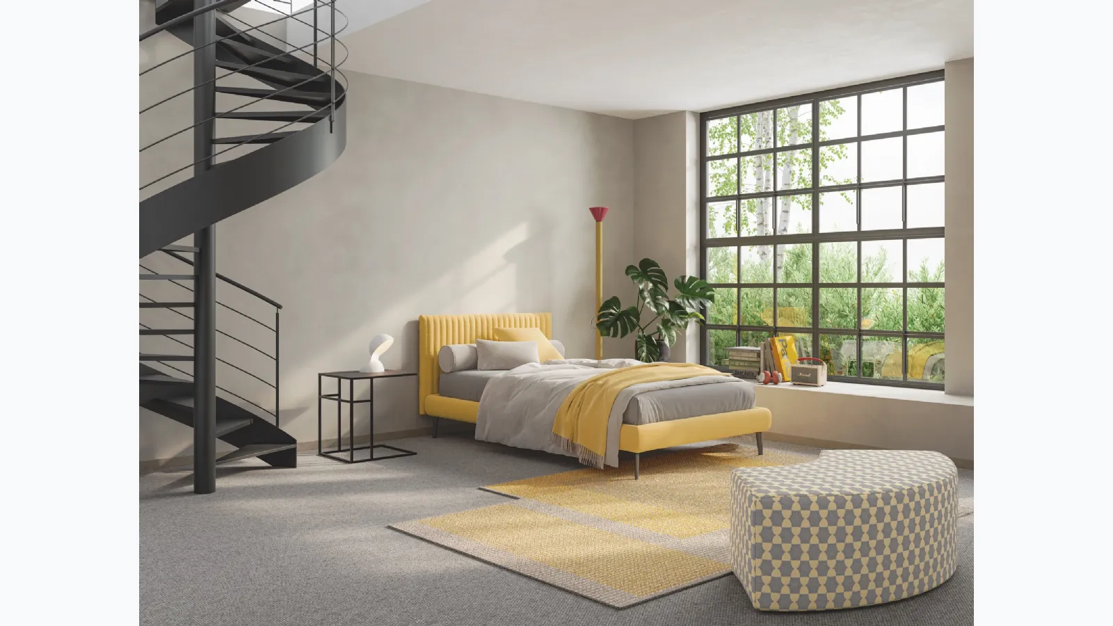 Single bed Boiserie Delphine by Twils