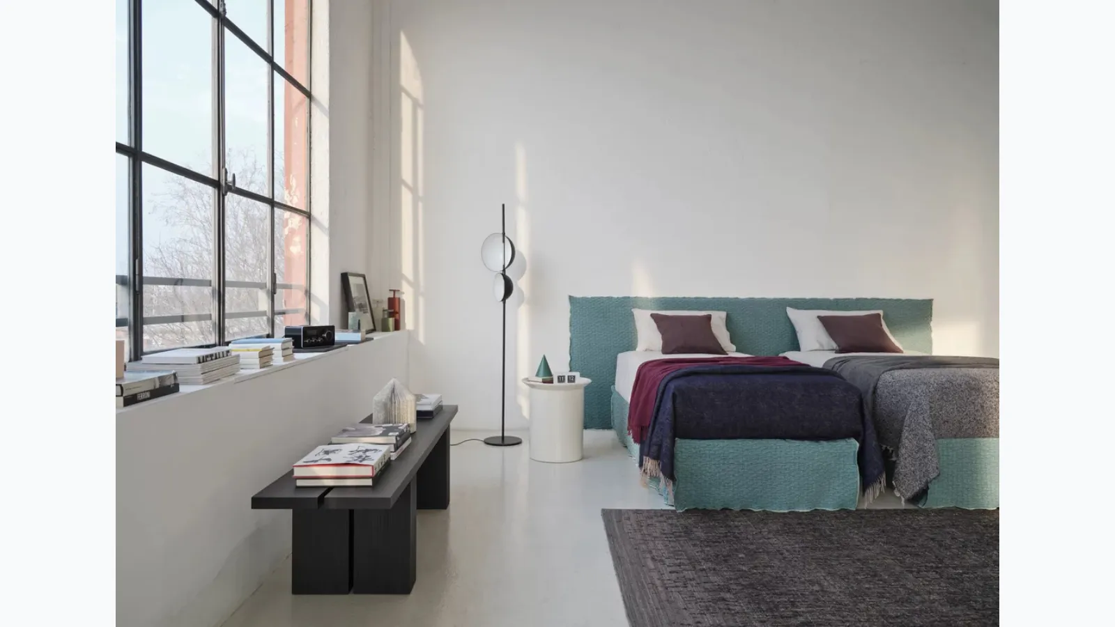 Single bed Easy by Gervasoni