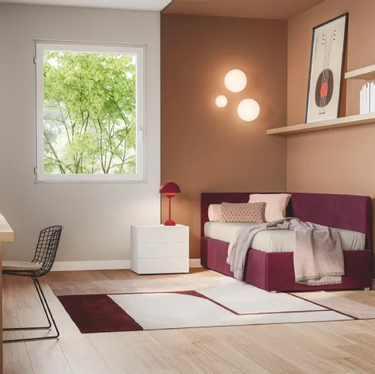 Single daybed with pull-out bed Maya by Twils.