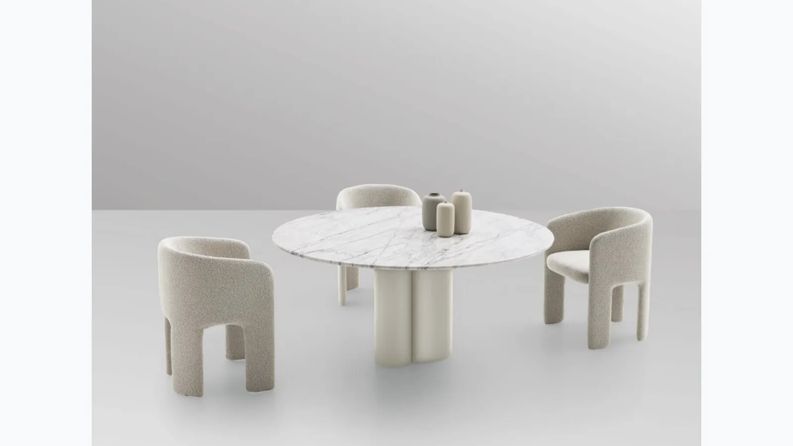 Arcade marble table by Ditre Italia