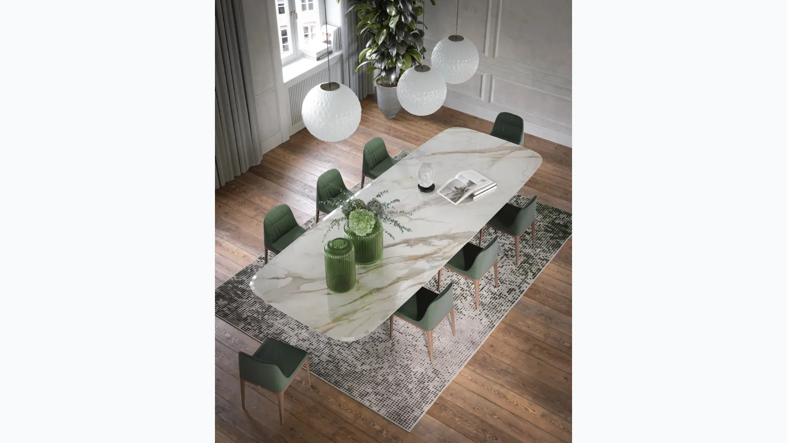 Arco Maxi Table by Tonin Casa
