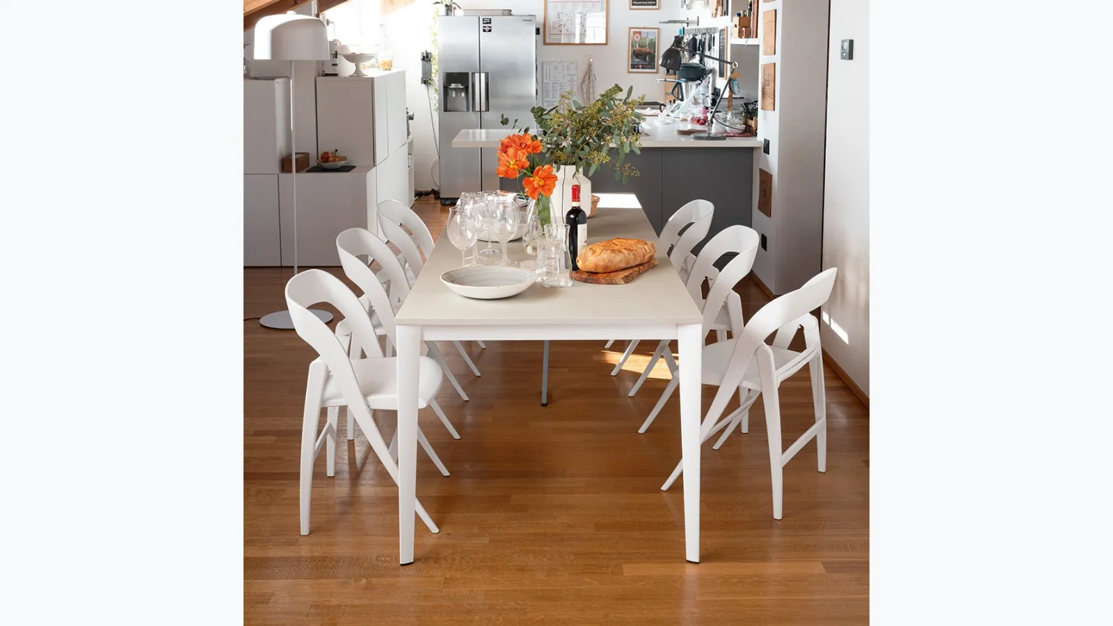 Extendable console table Artic Consolle by Connubia