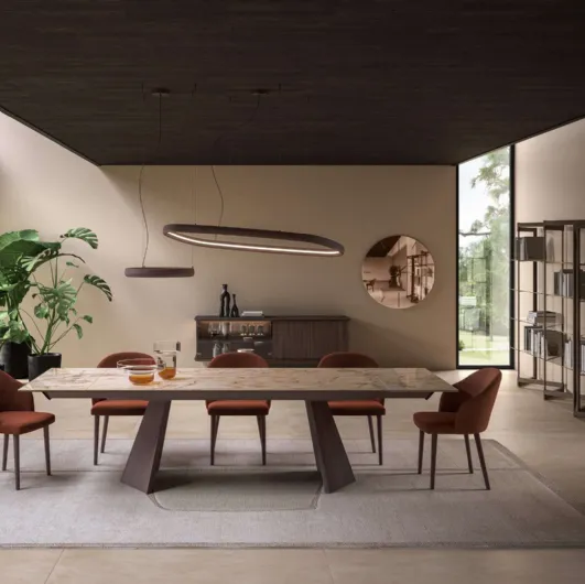 Extendable table Axel by Ozzio