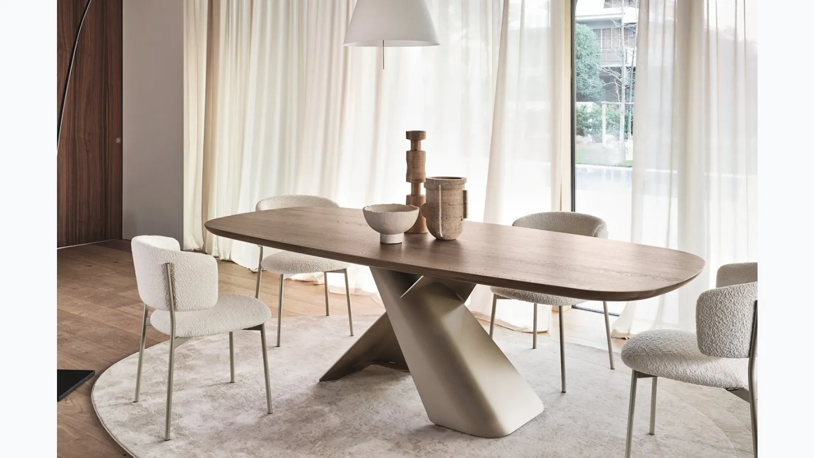 Axiom Table Calligaris Wood