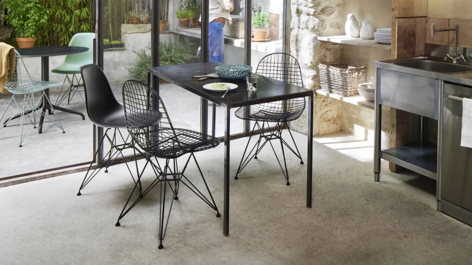 Belleville Table Bistro by Vitra