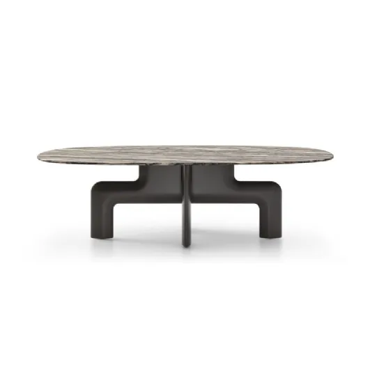 Biarritz table with marble top by Ditre Italia.