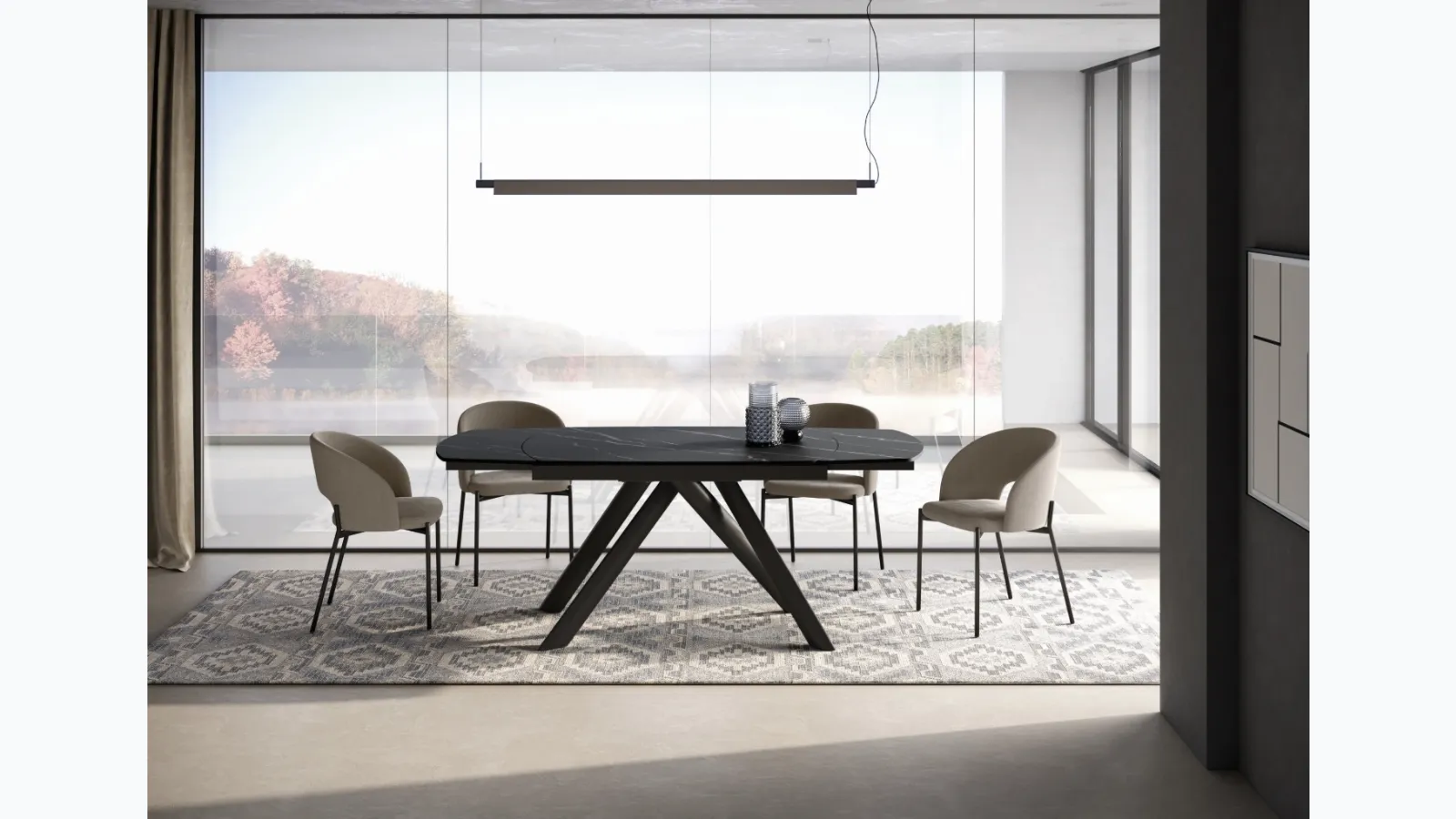 Blaze table by Ingenia