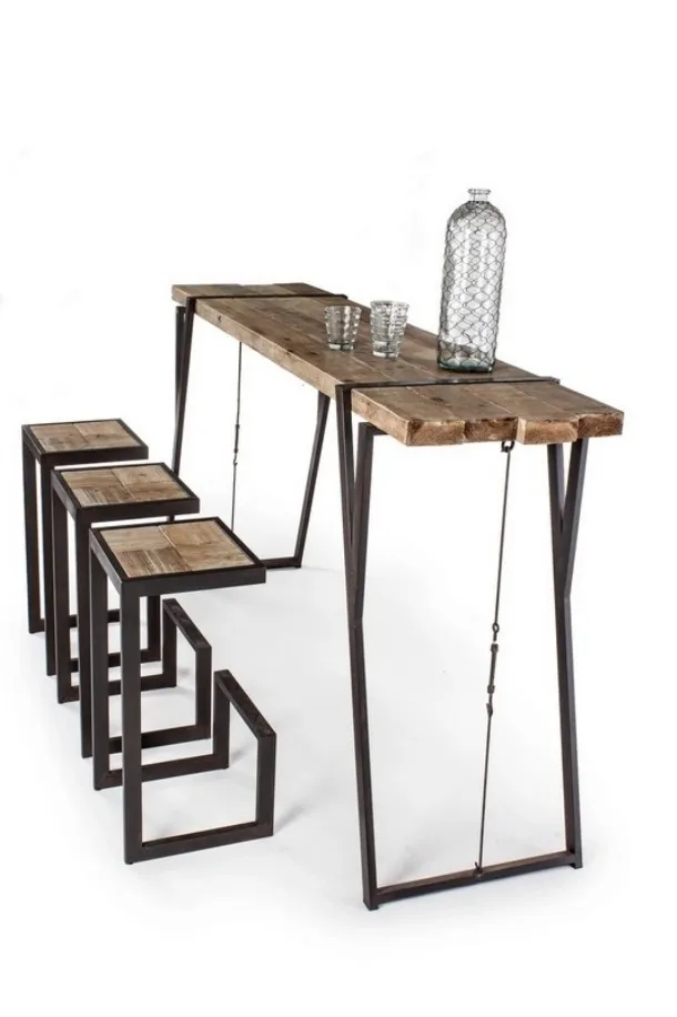 Wooden table Blocks by Bizzotto