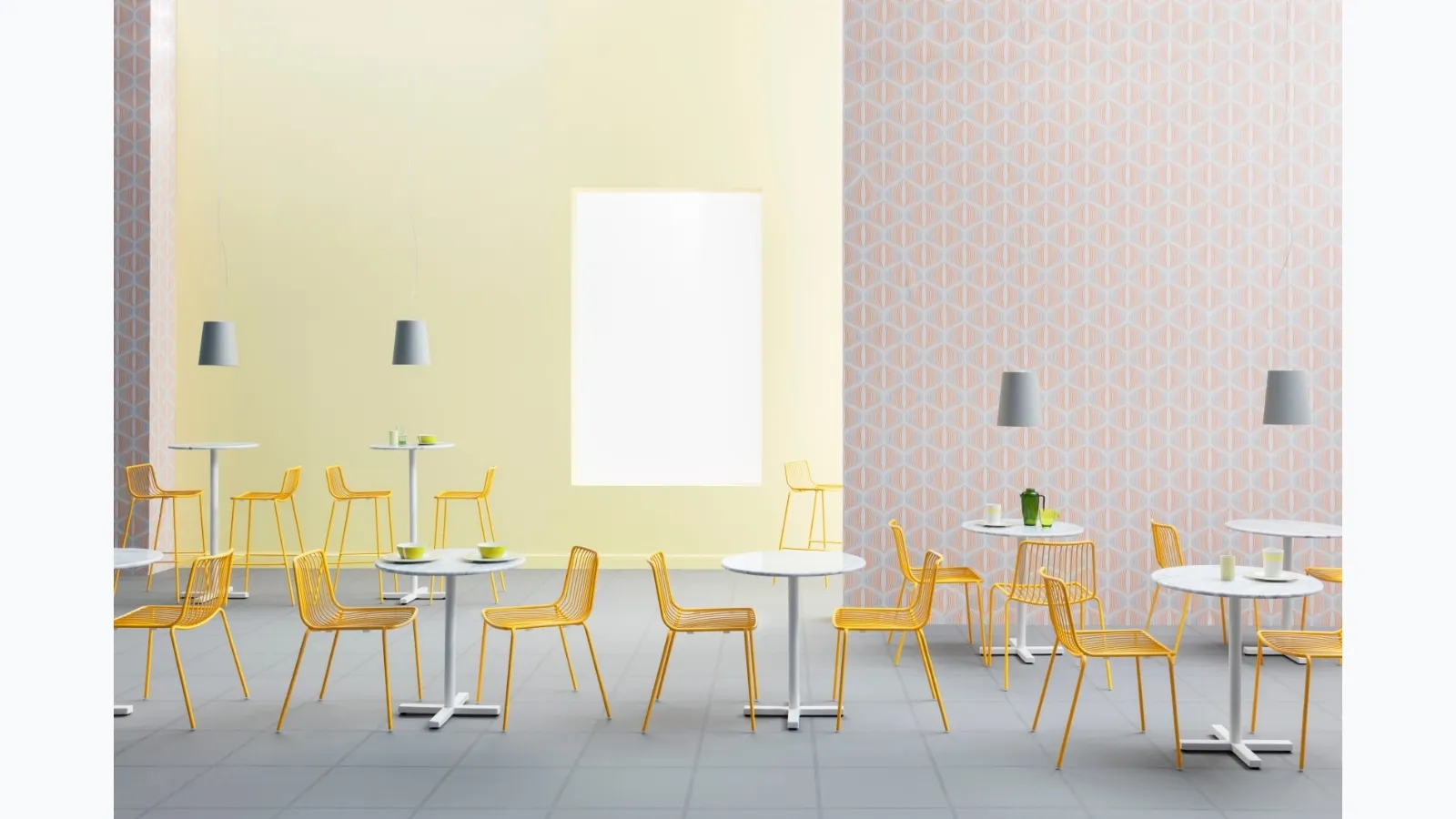 Bold table by Pedrali