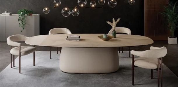 Botero Keramik table by Cattelan Italia.