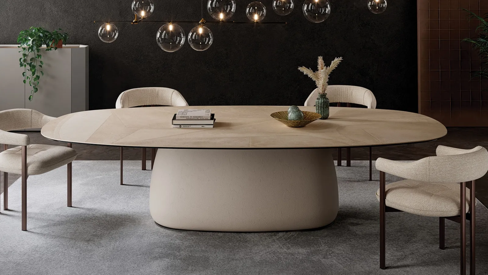 Botero Keramik table by Cattelan Italia.