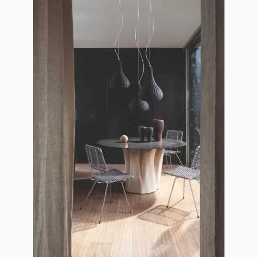 Round table Brick 38 by Gervasoni.